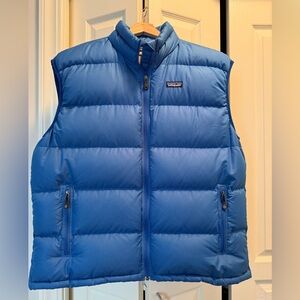 Patagonia Men’s Blue Puffer Vest
